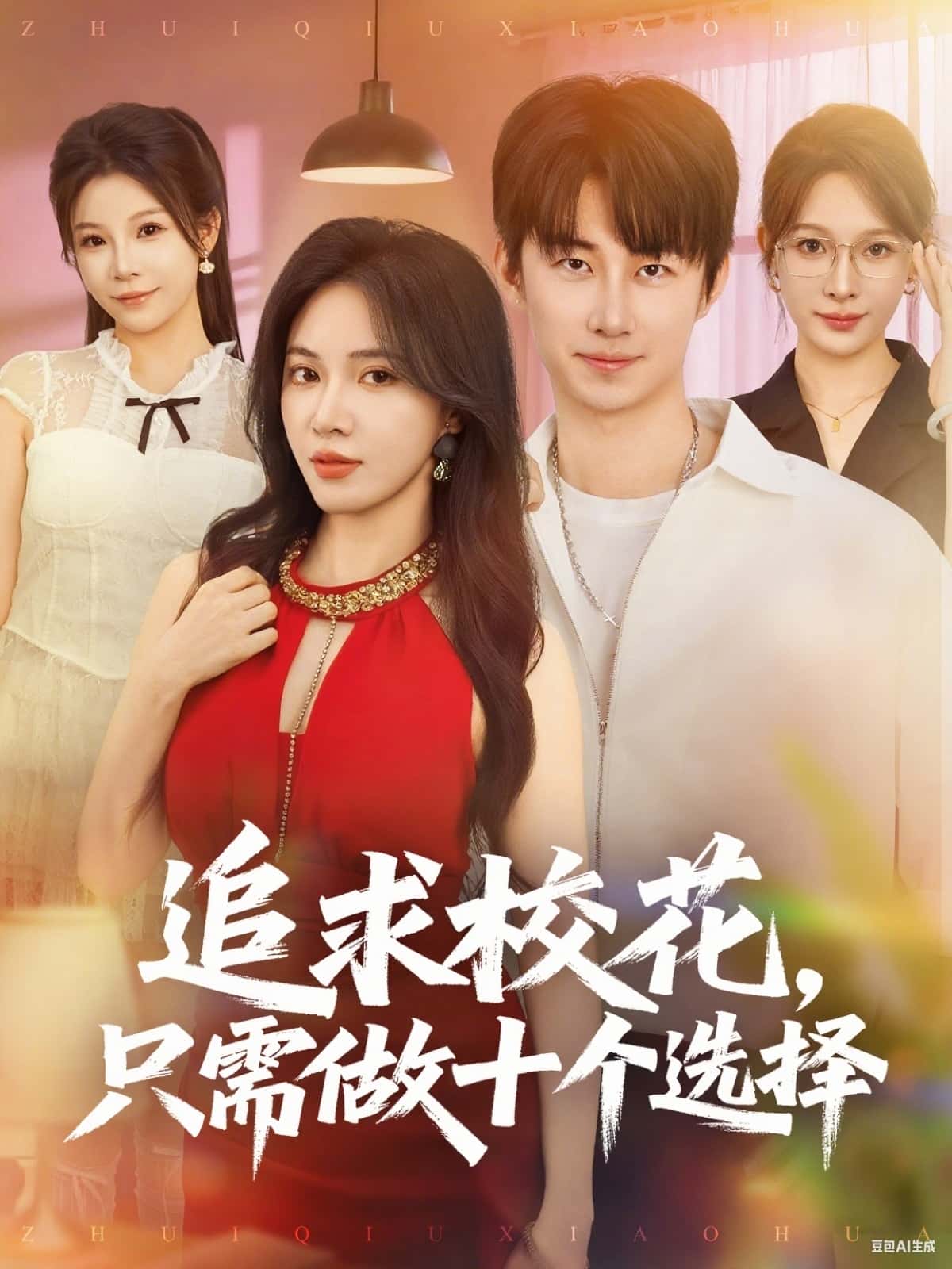 短剧《追求校花只需做十个选择，开局拿捏校花，我有神级系统怕什么》 全集免费在线，高清画质，大结局已完结  第1张