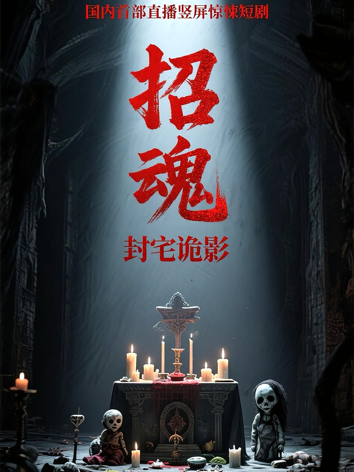 招魂封宅诡影超高清全集！宅邸诡影丛生，封宅秘术引谜团，完整版在线观看，沉浸式惊悚体验。  第1张