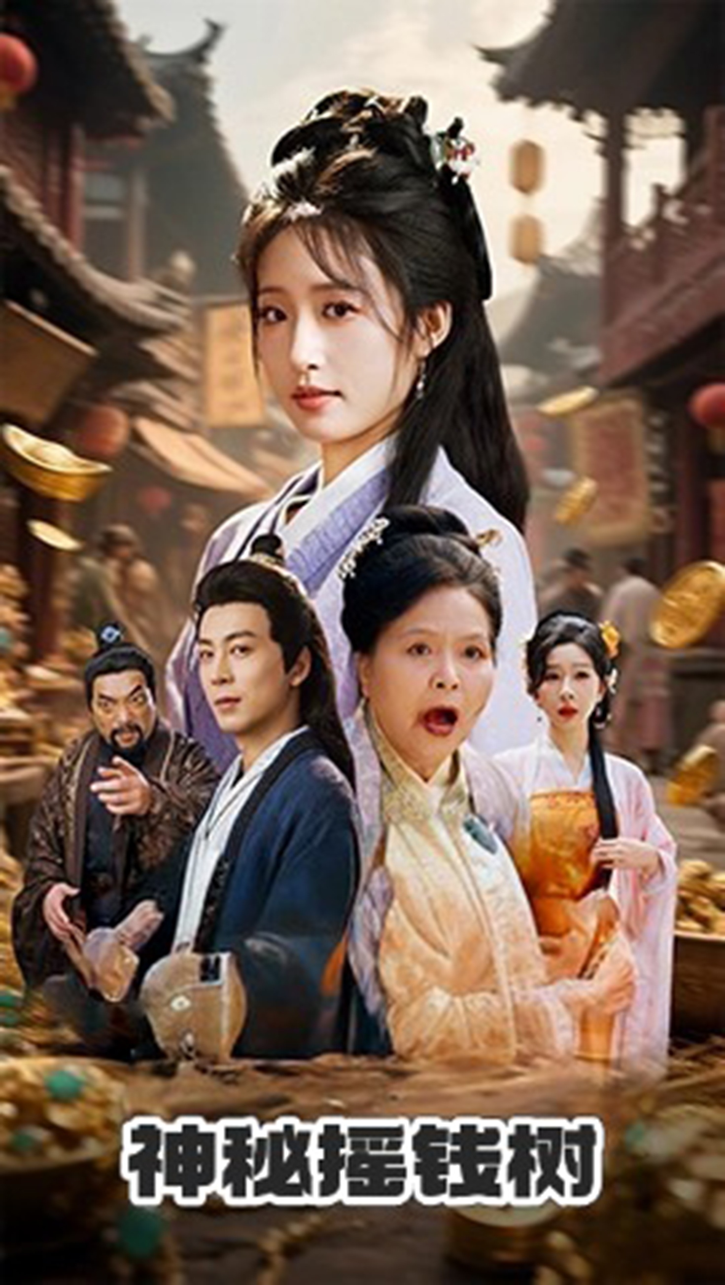 短剧《神秘摇钱树》 高清短剧全集在线，免费完整版无障碍自由欣赏  第1张